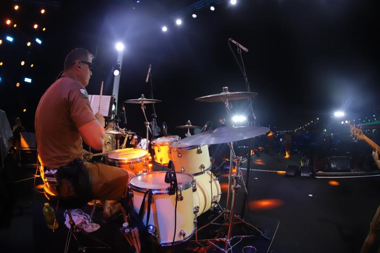 Banda animou o público no Palco Principal