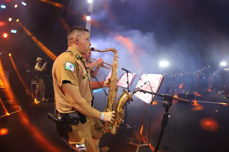 Banda animou o público no Palco Principal