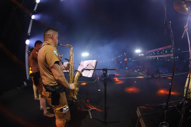 Banda animou o público no Palco Principal