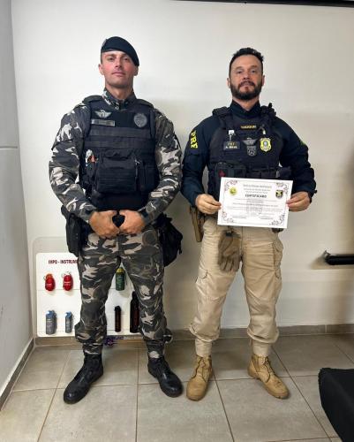 PMPR realiza a VI edição do Curso de Lançador para Pelotão de Choque em Brasília