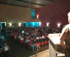 Banda de Música da PM encanta a população de Loanda (PR) com o espetáculo “Heróis do Paraná” em comemoração aos 165 anos da Corporação