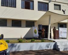 PM de Chopinzinho (PR) inaugura nova sede durante solenidade