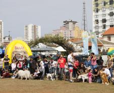 Equipe do Choque da PM de Ponta Grossa (PR) promove 1ª Cãominhada no Parque Ambiental