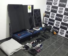 PM apreende drogas, armas, e recupera objetos roubados na Região Metropolitana de Curitiba