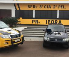 Aparelhos que dificultam rastreamento de veículos roubados são apreendidos pelo BPRv em Iporã (PR); dois são presos