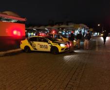 Prevenção é o maior resultado de megaoperação da PM em Curitiba; mais de 1,3 mil pessoas e 630 veículos são abordados