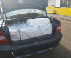BPRv encaminha dupla com carro carregado com contrabando em Assis Chateaubriand (PR)
