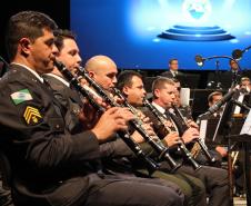  Banda de Música encerra terceira apresentação no Teatro Guaíra com aplausos da plateia 