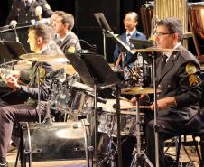  Banda de Música encerra terceira apresentação no Teatro Guaíra com aplausos da plateia 