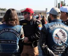 Passeio Motociclístico em comemoração aos 165 anos da PM reúne quase mil pessoas na APMG