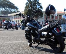 Passeio Motociclístico em comemoração aos 165 anos da PM reúne quase mil pessoas na APMG