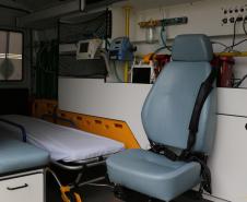 Hospital da Polícia Militar (HPM) recebe nova ambulância durante solenidade na Capital