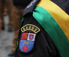 Hospital da Polícia Militar (HPM) recebe nova ambulância durante solenidade na Capital