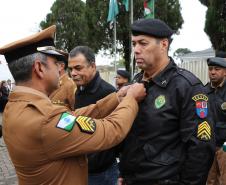 Hospital da Polícia Militar (HPM) recebe nova ambulância durante solenidade na Capital