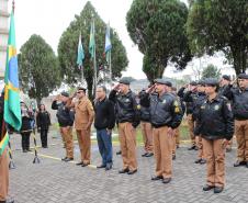 Hospital da Polícia Militar (HPM) recebe nova ambulância durante solenidade na Capital