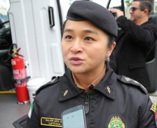 Hospital da Polícia Militar (HPM) recebe nova ambulância durante solenidade na Capital