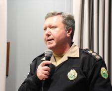 Palestra sobre pesquisa desenvolvida entre policiais militares debate formação da Corporação em Curitiba