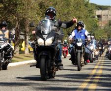 Passeio Motociclístico em comemoração aos 165 anos da PM reúne quase mil pessoas na APMG