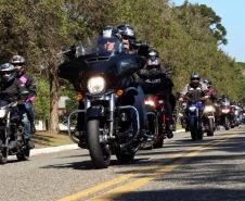 Passeio Motociclístico em comemoração aos 165 anos da PM reúne quase mil pessoas na APMG