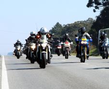 Passeio Motociclístico em comemoração aos 165 anos da PM reúne quase mil pessoas na APMG