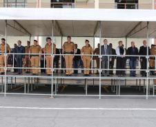 Polícia Militar homenageia praças promovidos com entrega de homenagem e certificados em Curitiba