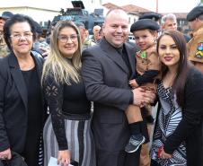 Polícia Militar homenageia praças promovidos com entrega de homenagem e certificados em Curitiba