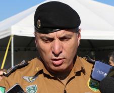 Comando da PM participa de lançamento do projeto Em Frente Brasil, em São José dos Pinhais