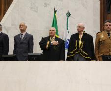 Academia de Letras da PM completa um ano com seção solene na ALEP, em Curitiba