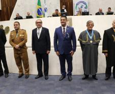 Academia de Letras da PM completa um ano com seção solene na ALEP, em Curitiba