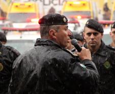 Polícia Militar deflagra Operação 100 com mais de 500 policiais e 165 viaturas em Curitiba