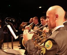  Banda de Música encerra terceira apresentação no Teatro Guaíra com aplausos da plateia 