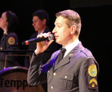  Banda de Música encerra terceira apresentação no Teatro Guaíra com aplausos da plateia 