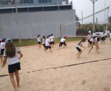 Alunos do projeto Força Verde Mirim visita unidade da Polícia Ambiental e participam de blitz educativa no Interior do estado