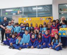 Atividades educativas da PM marcam a Semana Nacional do Trânsito na Lapa 