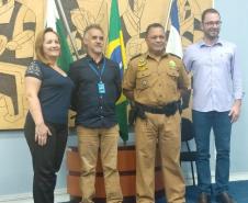 Policiais que interviram em roubo são homenageados pela Câmara Municipal de Ponta Grossa