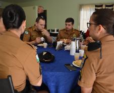 5º Batalhão promove café da manhã com policiais da Reserva Remunerada em Londrina (PR)