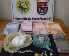 PM do Norte Pioneiro apreende drogas e recupera veículos 
