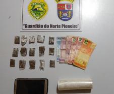 PM do Norte Pioneiro apreende drogas e recupera veículos 