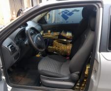 Polícia Rodoviária Estadual apreende 714 caixas de essência de narguilé no Oeste do estado
