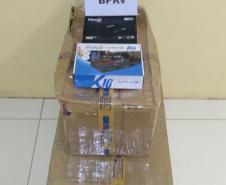 BPRv apreende eletrônicos contrabandeados do Paraguai em Rolândia (PR)