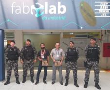 Esquadrão Antibombas estreita laços com pesquisadores do Senai
