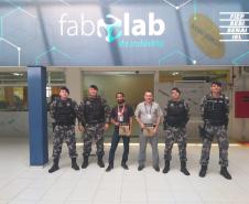 Esquadrão Antibombas estreita laços com pesquisadores do Senai