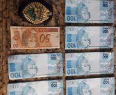PM apreende mais de R$ 7 mil em notas falsas na Capital