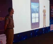 PM apresenta o App 190 PR e o Botão de Pânico no I Encontro Nacional de Patrulhas, Rondas e Guardiãs Maria da Penha na Bahia (BA)