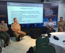 PM apresenta o App 190 PR e o Botão de Pânico no I Encontro Nacional de Patrulhas, Rondas e Guardiãs Maria da Penha na Bahia (BA)