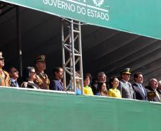  Tropas da Polícia Militar desfilam no 7 de Setembro diante de 20 mil pessoas na Capital 