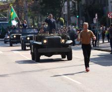  Tropas da Polícia Militar desfilam no 7 de Setembro diante de 20 mil pessoas na Capital 