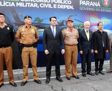 Governador autoriza concurso de 2,4 mil vagas para a Polícia Militar durante solenidade em Curitiba