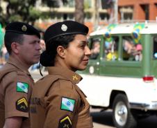  Tropas da Polícia Militar desfilam no 7 de Setembro diante de 20 mil pessoas na Capital 