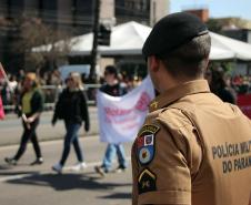  Tropas da Polícia Militar desfilam no 7 de Setembro diante de 20 mil pessoas na Capital 